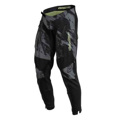 Pantalón TROY LEE DESIGNS Scout GP Pro Slab - Negro - motoscamaralweb.com