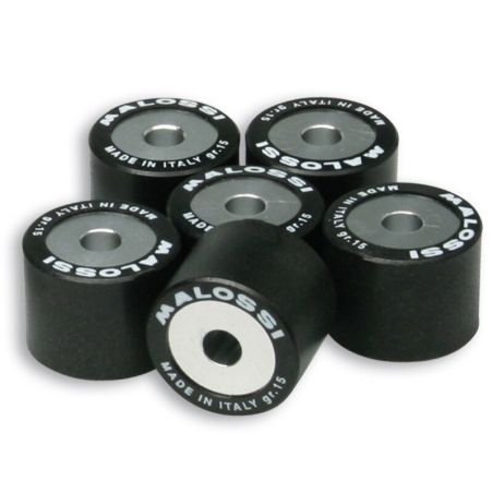 Rodillos de variador MALOSSI 23x18mm 25gr - 6 piezas - motoscamaralweb.com