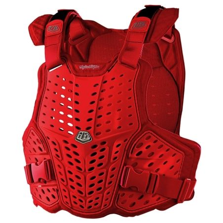 Peto TROY LEE DESIGNS Rockfight CE FLEX - Rojo - motoscamaralweb.com