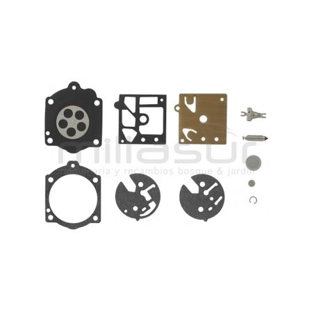 KIT REPARACION CARBUR. ORIGINAL WALBRO K10-HDB POULAN PRO. MCCULLOCH PROMAC - motoscamaralweb.com