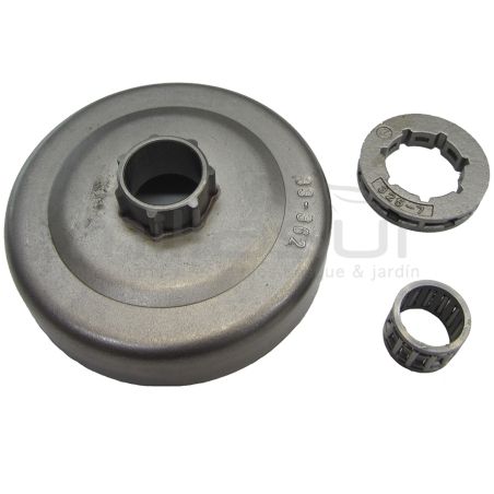 CAMPANA EMBRAGUE PIÑON RECAMBIABLE .325 HUSQV 50.51. 55. 154. 254. 262. 257 - motoscamaralweb.com