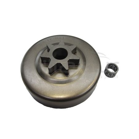 CAMPANA EMBRAGUE PIÑON FIJO 3/8 - 7T STIHL 034. 036. MS290. MS360. MS390 - motoscamaralweb.com