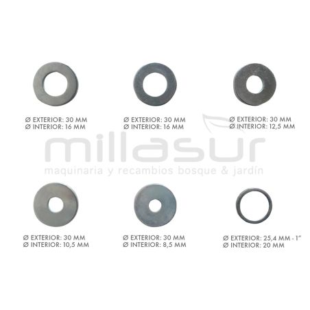 KIT ARANDELAS CABEZAL 55-113 - motoscamaralweb.com