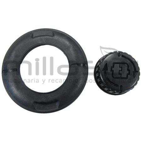 TAPA INFERIOR &amp; BOTON EASYWORK130 - motoscamaralweb.com