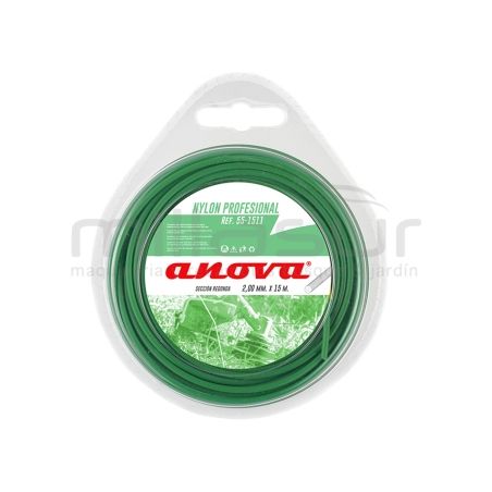NYLON REDONDO ANOVA BLISTER 2.00x15 - motoscamaralweb.com