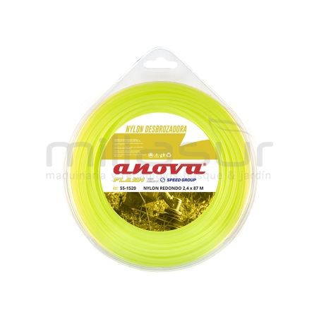 NYLON REDONDO ANOVA FLASH BLISTER 2.4 x 87 - motoscamaralweb.com