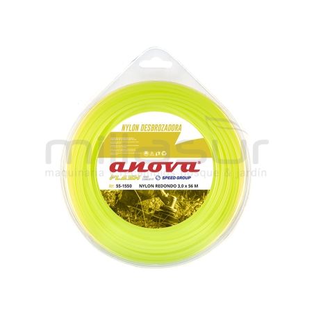 NYLON REDONDO ANOVA FLASH BLISTER 3 x 56 - motoscamaralweb.com