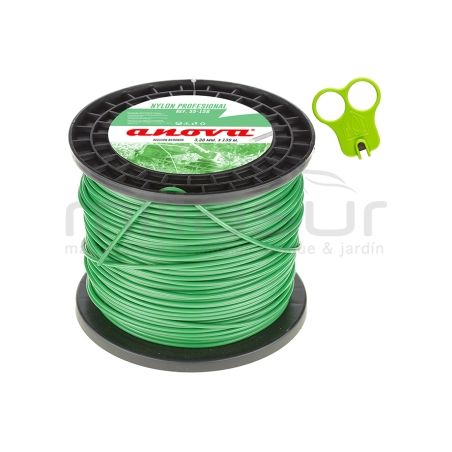 NYLON REDONDO ANOVA BOBINA 3.30 x 139 - motoscamaralweb.com