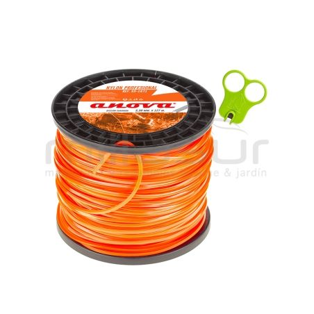 NYLON ANOVA BOBINA CUADRADO 3.30 x 127 m. - motoscamaralweb.com