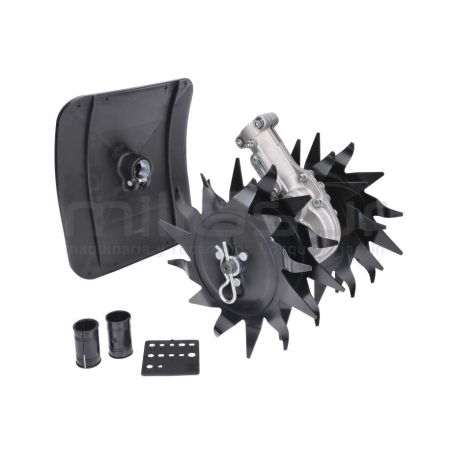 CABEZAL CULTIVADOR ADAPTABLE DESBROZADORA UNIVERSAL + CASQUILLOS - motoscamaralweb.com