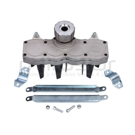 CABEZAL DESMALEZADOR CULTIVADOR DESBROZADORA UNIVERSAL TILLER-4 (PARA TUBO DE 28 26 25.4 25 24 ) - motoscamaralweb.com