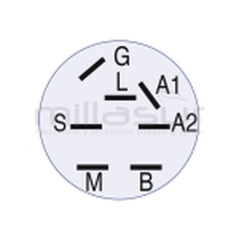 LLAVE CONTACTO PARA TRACTORES HUSQV.-AYP-PARTNER-MCCULLOCH - motoscamaralweb.com