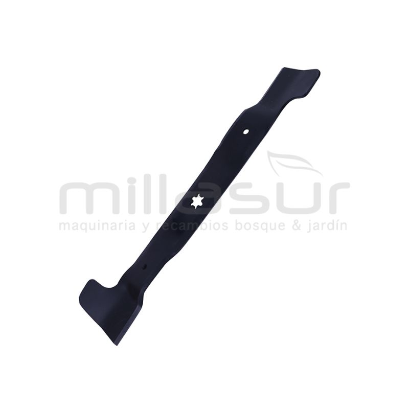 CUCHILLA HUSQV. MODELOS CT-CTH-TC CON CORTE DE 97cm DER. 6E (496mm) - motoscamaralweb.com