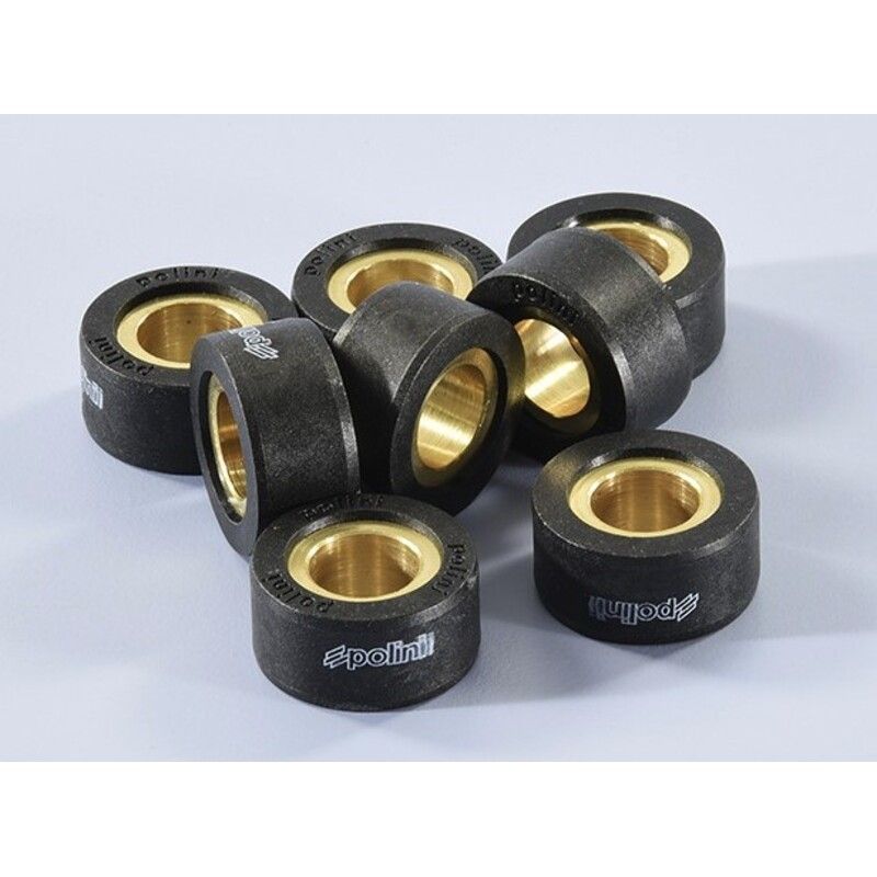 Rodillos de variador POLINI 26.1x12.8mm 11gr - 8 piezas- motoscamaralw