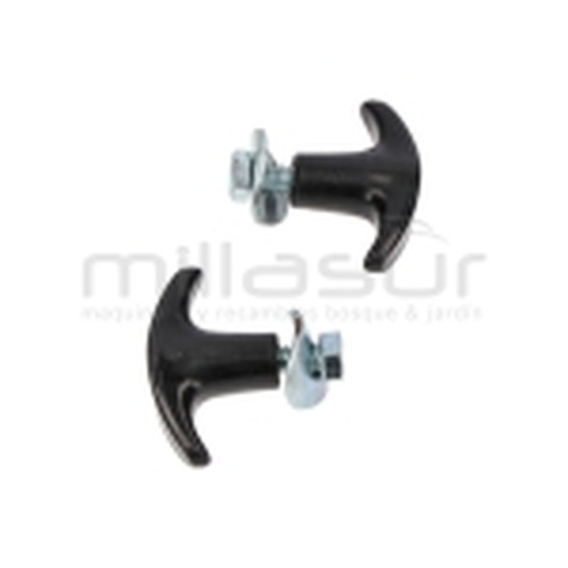 JUEGO DE 2 TORNILLOS MANILLAR CON TUERCA MTD - motoscamaralweb.com