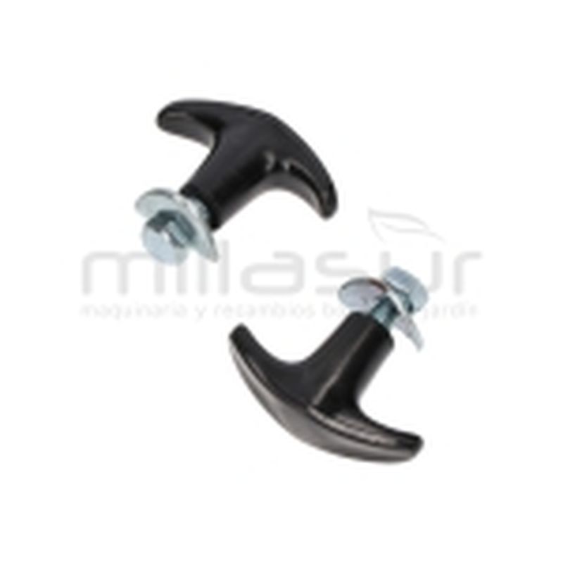 JUEGO DE 2 TORNILLOS MANILLAR CON TUERCA MTD - motoscamaralweb.com