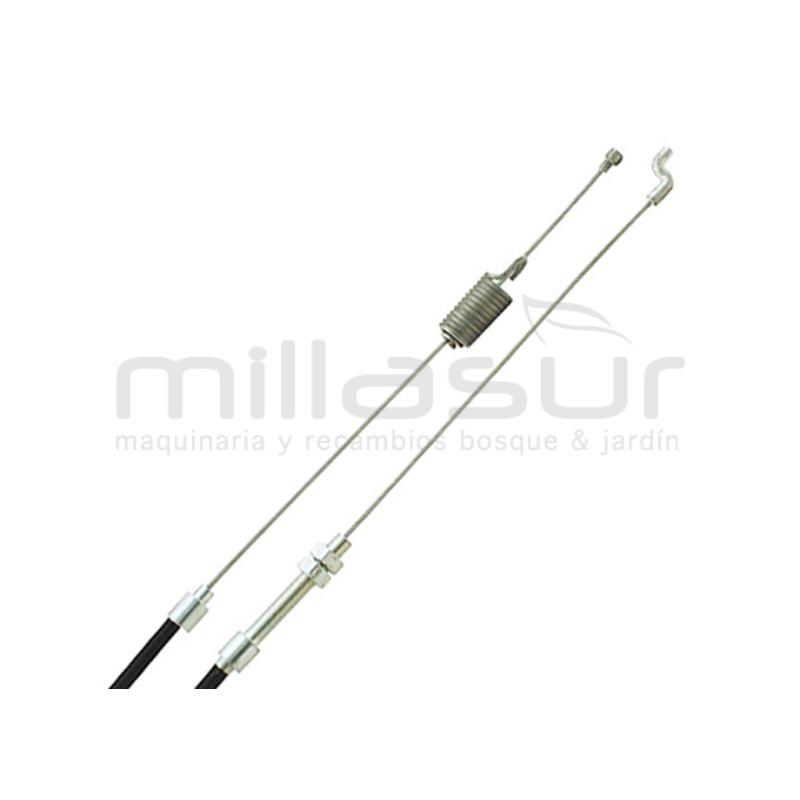 CABLE ACCIONAMIENTO EMBRAGUE 1440MM ADAPTABLE A CASTEL GARDEN - motoscamaralweb.com