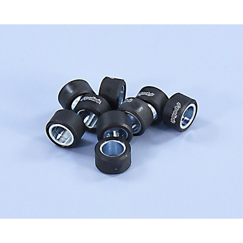 Rodillos de variador POLINI 20x12mm 10.1gr - 9 piezas- motoscamaralweb
