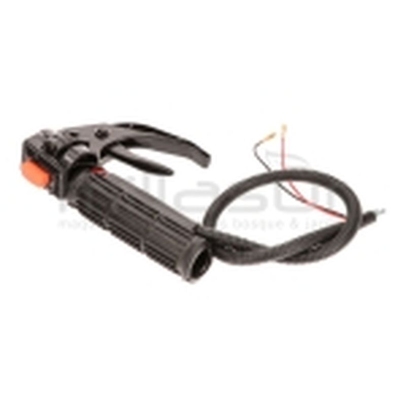 MANDO ACELERADOR UNIVERSAL PARA MANILLAR DE 26mm (350mm CABLE - Ø22mm ROSCA) - AH52 - motoscamaralweb.com