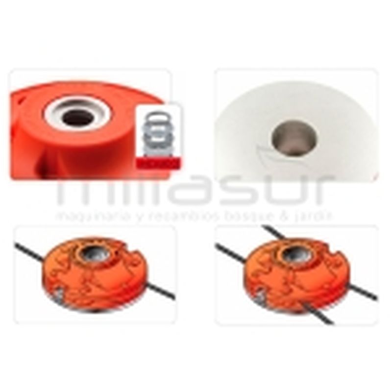 CABEZAL UNIVERSAL WHIPS 25/2-4 PARA NYLSAW 2 / 4 HILOS - motoscamaralweb.com