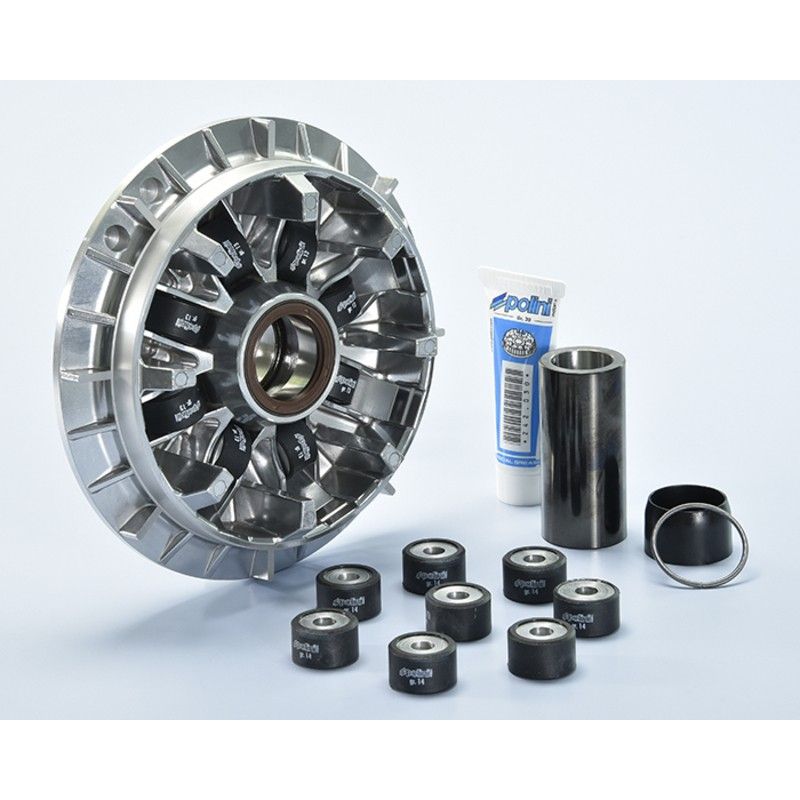 Variador Hi-Speed Polini. 8 rodillos. - Yamaha T-max- motoscamaralweb.