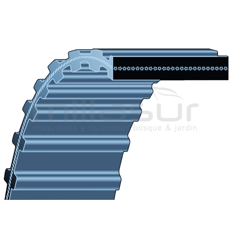 CORREA CUCHILLAS - 2600-DS8M-20 - JOHN DEERE LTR155-166-180 - motoscamaralweb.com