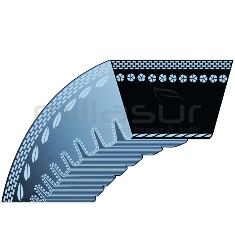 CORREA XPZ900 TRACCIÓN 10x913 (LA) ADAPTABLE A SABO 52-151 H. 52-151 H M.A.. 52-152 H M.A. - motoscamaralweb.com