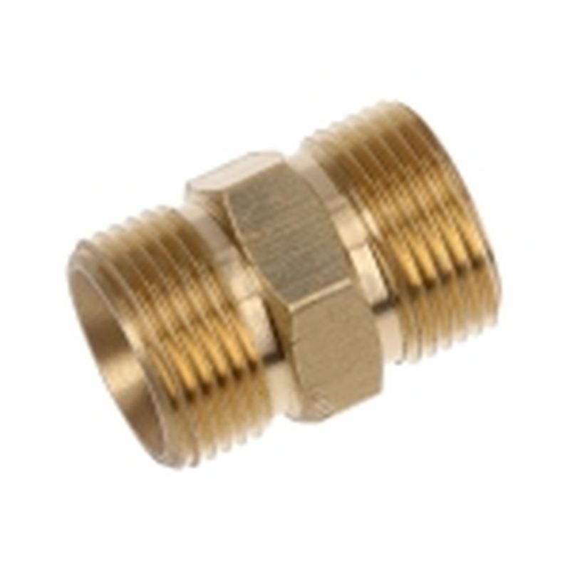 CONECTOR MANGUERA HIDROLIMPIADORA 22MM MACHO - 22MM MACHO - motoscamaralweb.com