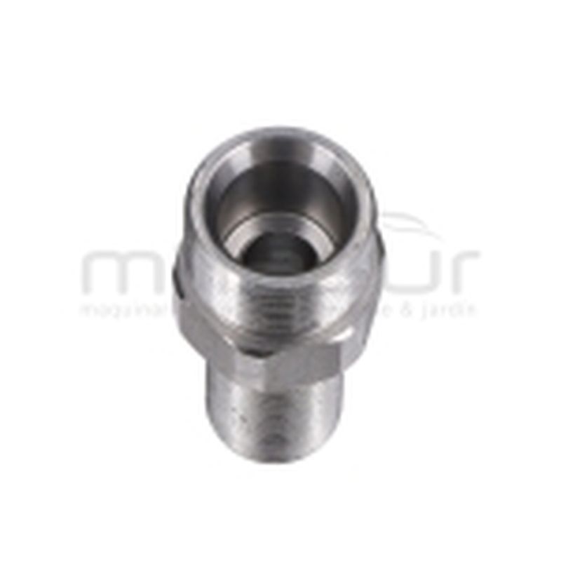 CONECTOR MANGUERA HIDROLIMPIADORA 22MM MACHO - 3/8 MACHO - motoscamaralweb.com