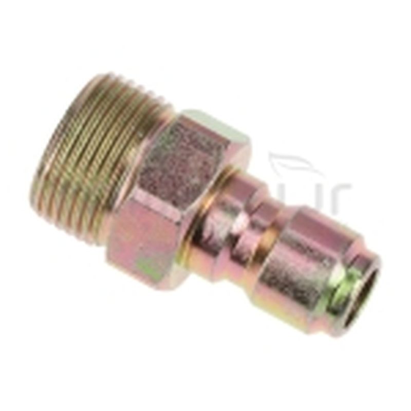 CONECTOR MANGUERA HIDROLIMPIADORA 3/8 MACHO RAPIDO - 22MM MACHO - motoscamaralweb.com
