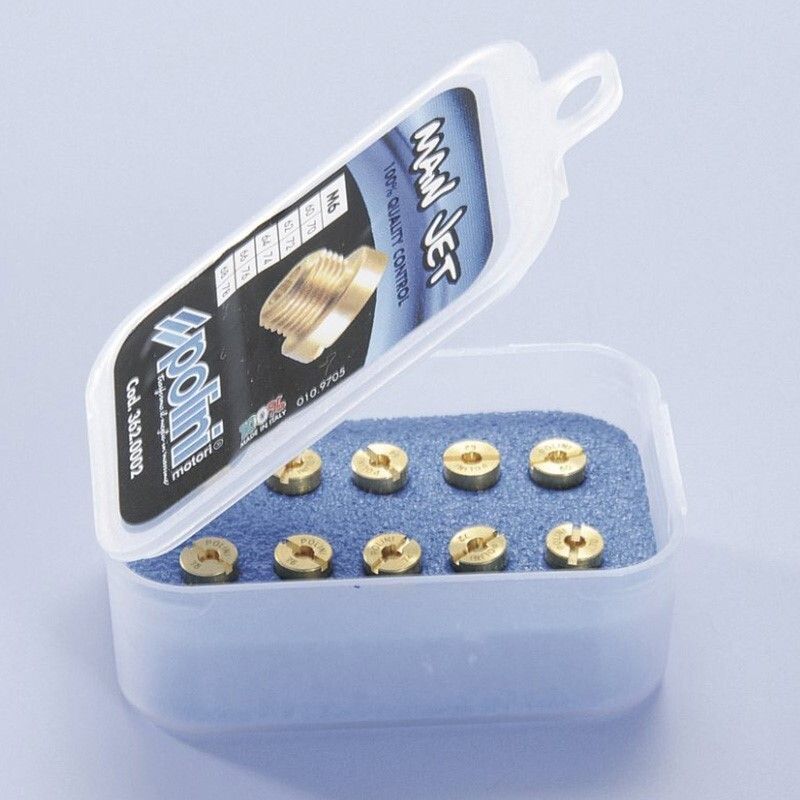 10 Chiclés Polini DELLORTO 5 mm.100/109 (3600006) - motoscamaralweb.com