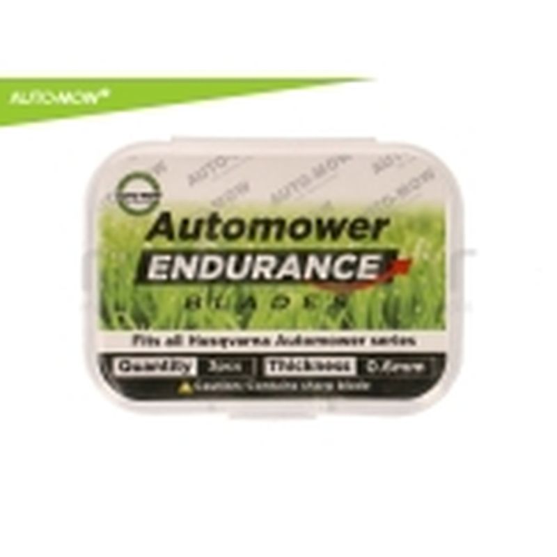 JUEGO 3 CUCHILLAS ALTA RESITENCIA C/ TORNILLOS ROBOT CORTAC. HUSQVARNA - motoscamaralweb.com