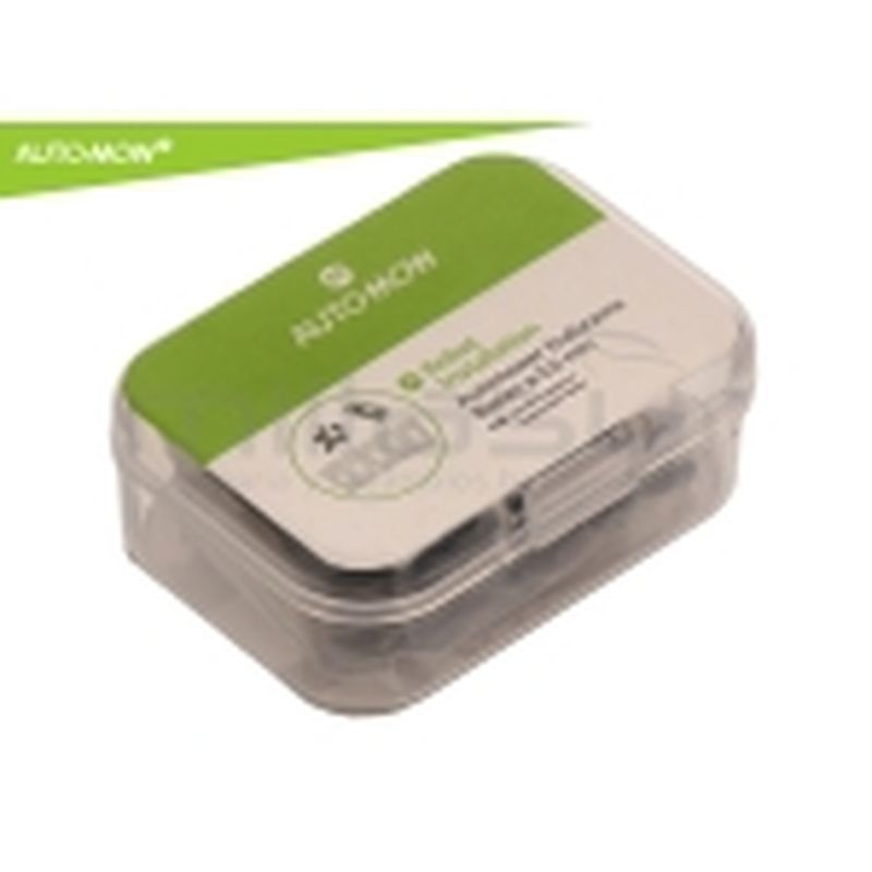 JUEGO 9 CUCHILLAS ALTA RESITENCIA C/ TORNILLOS ROBOT CORTAC. HUSQVARNA - motoscamaralweb.com