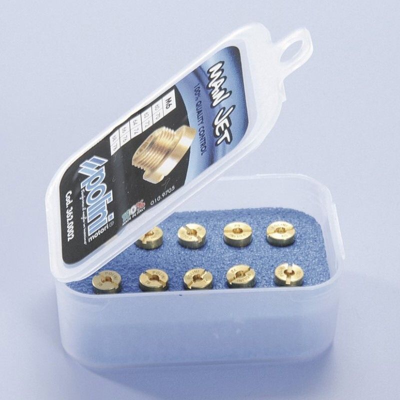 10 Chiclés Polini DELLORTO 6 mm.140/158 (3620006) - motoscamaralweb.com