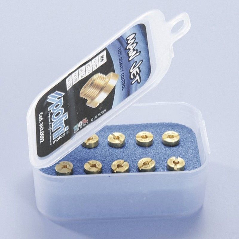 10 Chiclés Polini DELLORTO 6 mm.180/198 (3620008) - motoscamaralweb.com