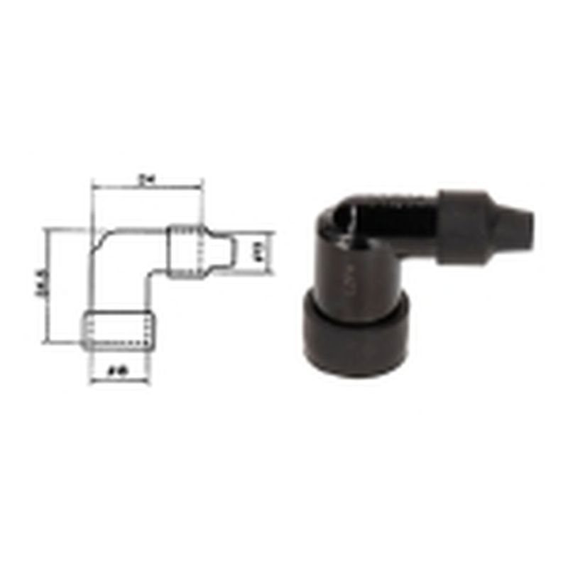 CAPUCHON BUJIA NGK UNIVERSAL - motoscamaralweb.com