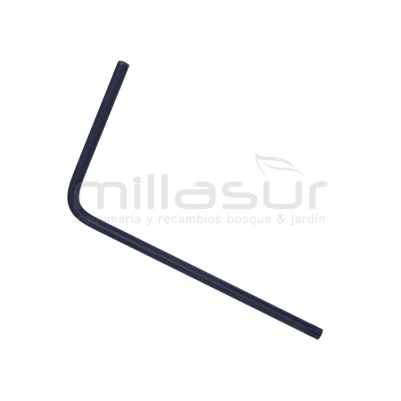 LLAVE EN L TORX 27 STIHL 124 X 70 mm - motoscamaralweb.com