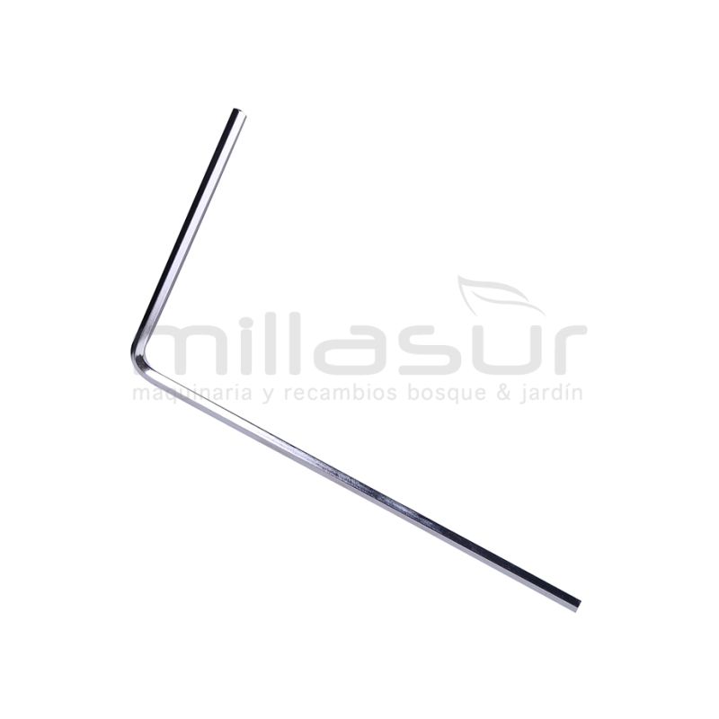 LLAVE EN L ALLEN 4 X 135 X 75 mm - motoscamaralweb.com