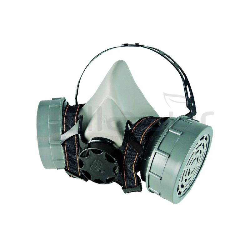MASCARA PROTECCION RESPIRATORIA DE DOBLE FILTRO (P2R - CE EN140:1998) - motoscamaralweb.com