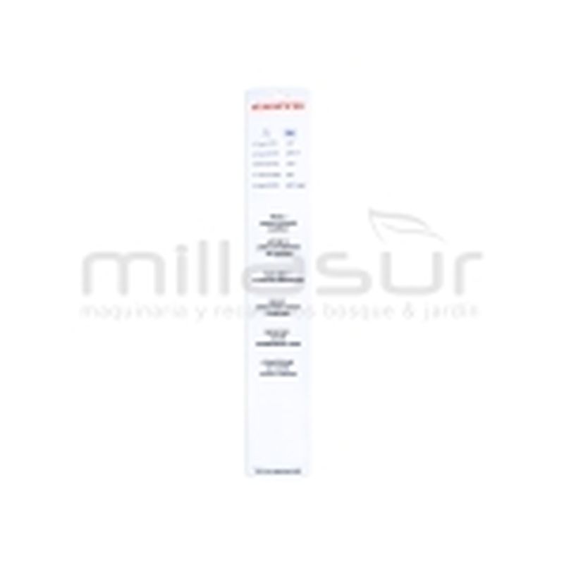 BLISTER 2 LIMAS AFILADO CADENA ANOVA 5.2mm - 13/64 - motoscamaralweb.com