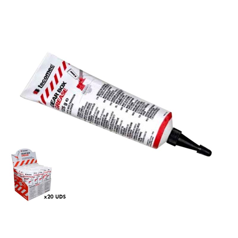 TUBO GRASA CABEZAL DESBROZADORA TECOMEC 125GR - motoscamaralweb.com