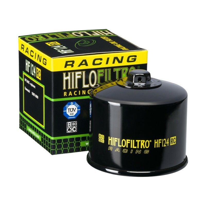 Filtro de aceite HIFLOFILTRO Racing - HF124RC - motoscamaralweb.com