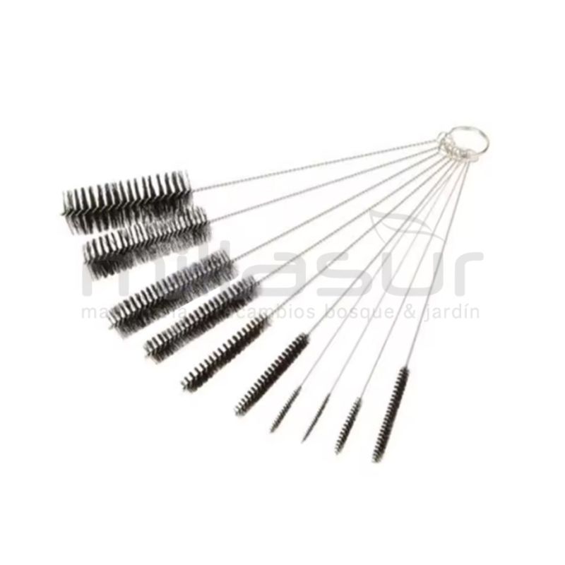 KIT CEPILLOS LIMPIA CARBURADORES - motoscamaralweb.com