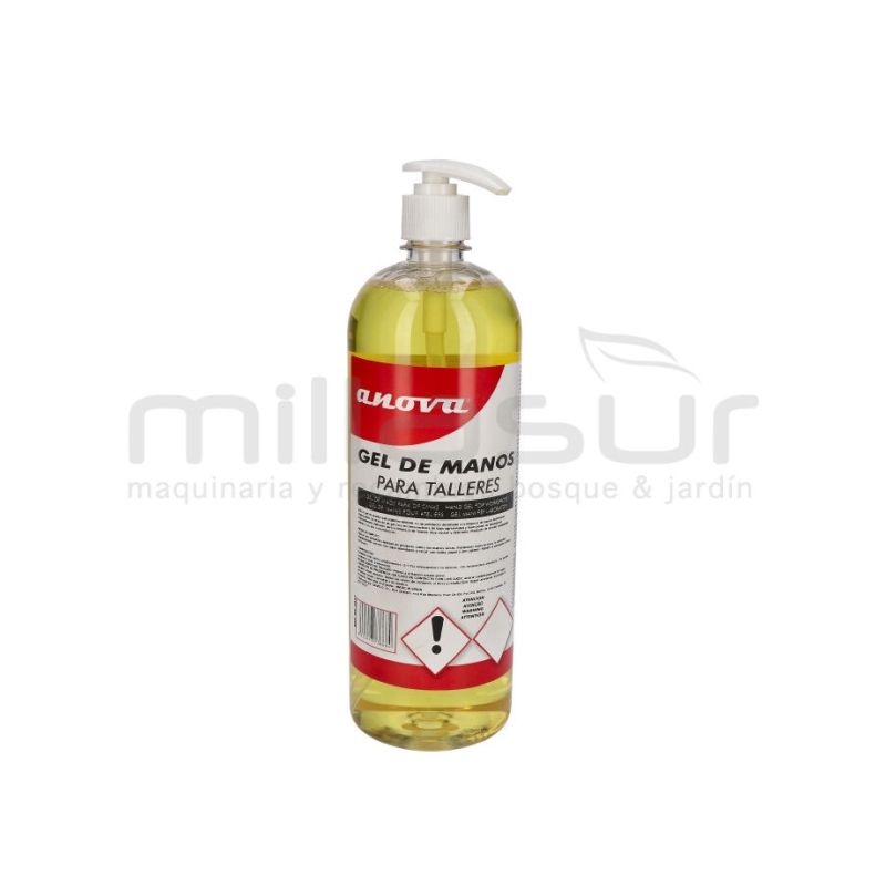 GEL DE MANOS TALLER CON DOSIFICADOR ANOVA 1L - motoscamaralweb.com