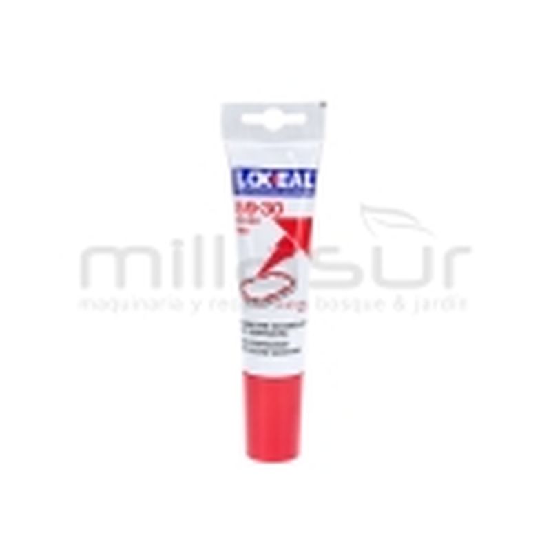 PASTA ROJA SELLADOR JUNTAS 90 gr. - 75ml - LOXEAL - motoscamaralweb.com