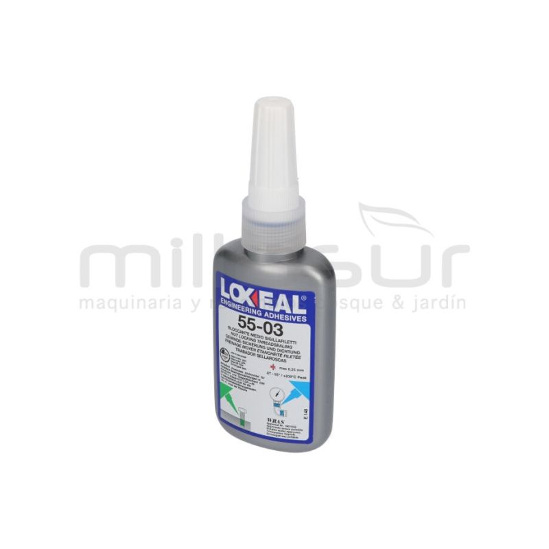 FIJADOR TORNILLOS FIJACIÓN MEDIANA - 50 ml - LOXEAL - motoscamaralweb.com