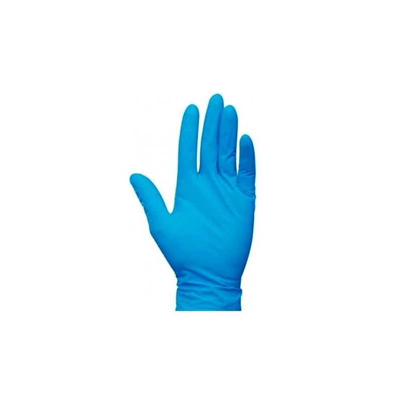 CAJA DE 100 GUANTES NITRILO AZUL - TALLA XL - motoscamaralweb.com