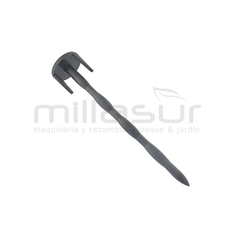 BOLSA 200 PIQUETAS CABLE DOBLE GANCHO PERIMETRO ROBOT CORTAC. - motoscamaralweb.com