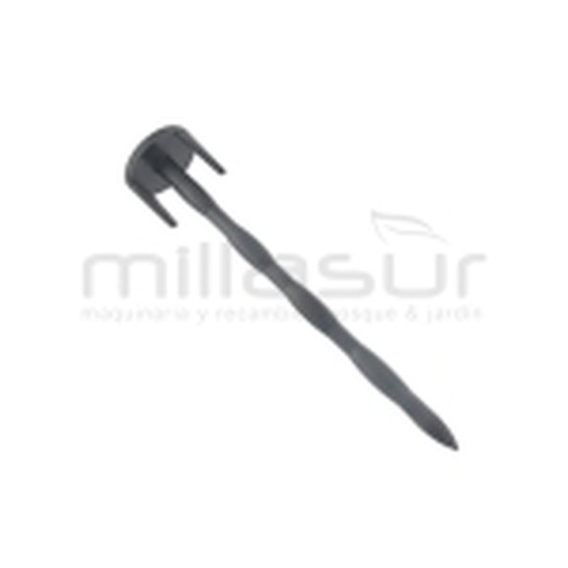 BOLSA 200 PIQUETAS CABLE DOBLE GANCHO PERIMETRO ROBOT CORTAC. - motoscamaralweb.com