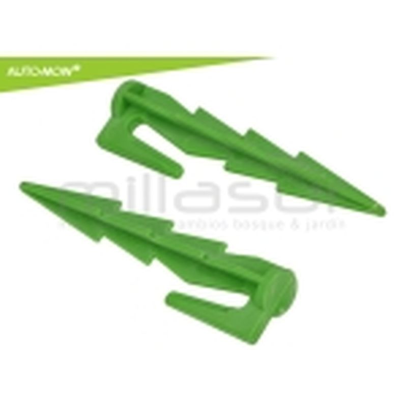 PACK DE 100 PIQUETAS BIODEGRADABLES EXTREME BIO ROBOT CORTAC. 85mm - motoscamaralweb.com